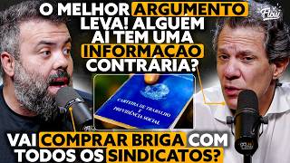 HADDAD PERDE a PACIÊNCIA: “Tem que FALAR a VERDADE!”