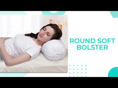 Sleepezy Fiber Round Pillow, For Home & Hotel, Size: 22