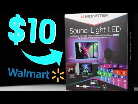Monster Illumination Sound To LED Light Strip - (Review and Setup Tutorial)