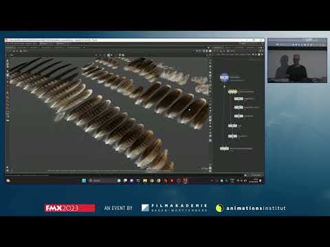 Houdini 20 Feather Preview | SideFX | FMX HIVE 2023