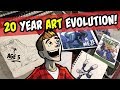 20 YEAR SKETCHBOOK TOUR Childhood Art School Animation Career