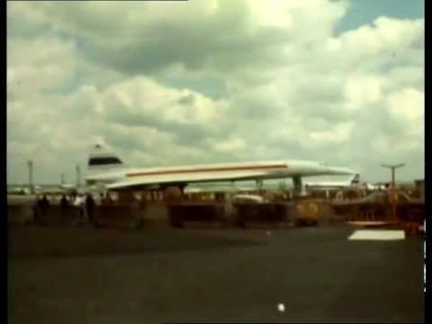 Tupolev Tu-144 and Concorde at Paris Air Show 03.06. 1973.