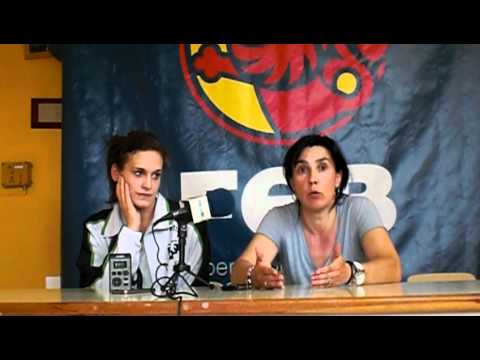 Fase de Ascenso 2012. Jornada 1. Universidad del País Vasco. Azu Muguruza y Onintza Aduriz