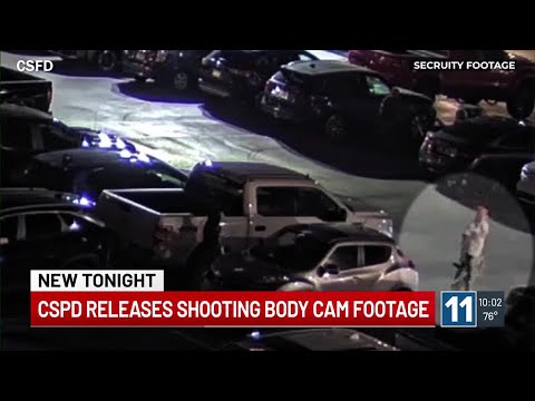 WATCH: Colorado Springs police release video of deadly officer-involved shooting in downtown area