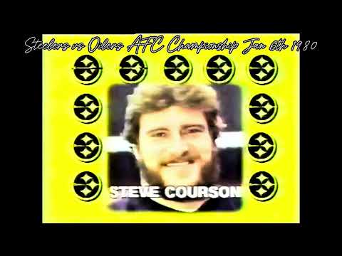Steelers vs Oilers AFC Championship Jan 6th 1980
