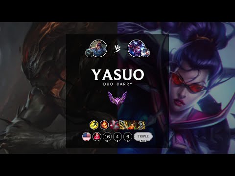 Yasuo ADC vs Vayne - NA Master Patch 12.6