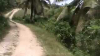 preview picture of video 'Motorbike ride from a village in Badian to Lambug Beach, Badian, Cebu, Philippines ( 2 )'