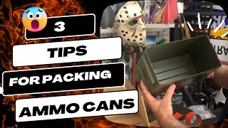 How to Properly Pack an Ammo Can with Precision!