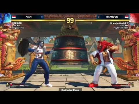 Xian (Seth) vs Brandon (Akuma) Intel World Open - Closed Qualifiers - Street Fighter V - Singapore