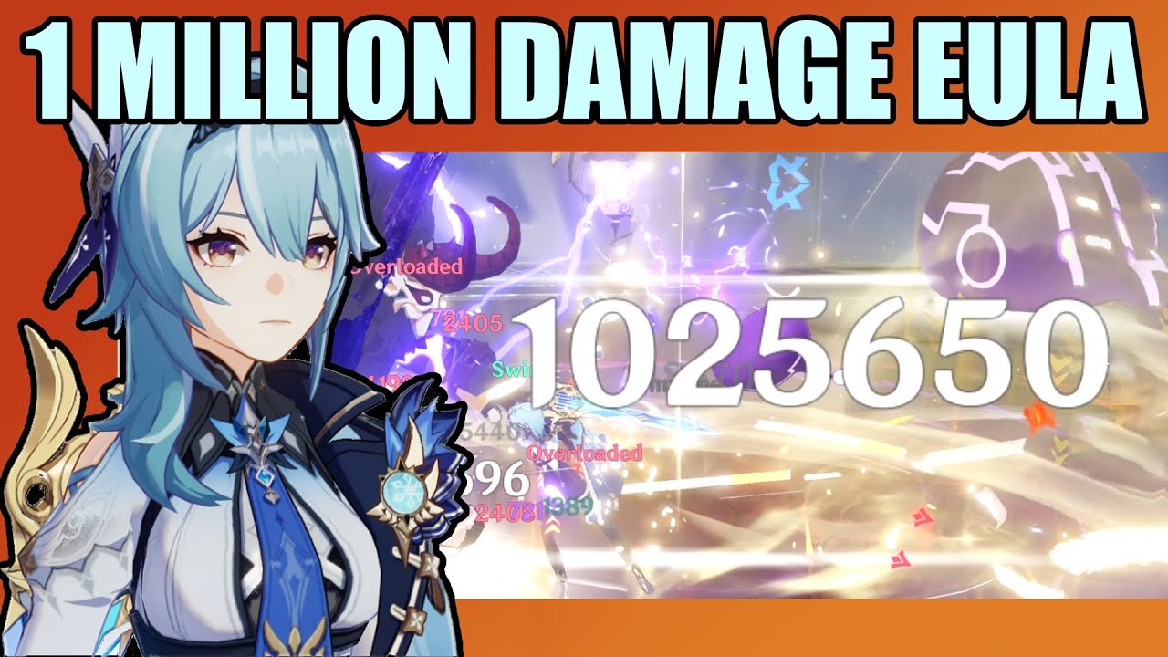 Eula C0 1Million Damage - Guide & Build