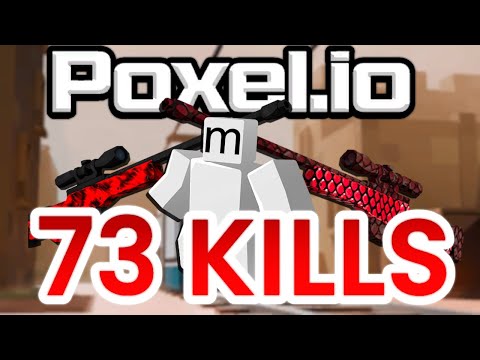 INSANE 73KDR game in POXEL.IO