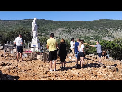 Walking Tour Medjugorje | Top of Apparition Hill