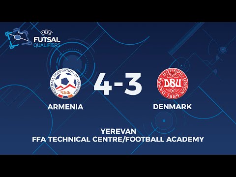 Armenia - Denmark. Futsal EURO 2026