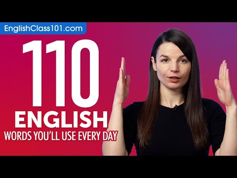 110 English Words You'll Use Every Day - Basic Vocabulary #51