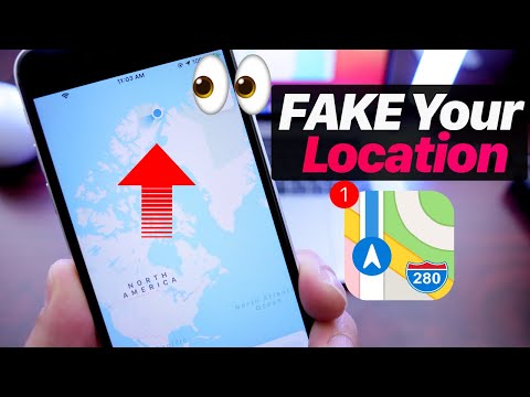 Part of a video titled How to Fake your location on iPhone (NO JAILBREAK REQUIRED)