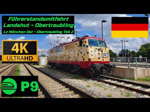 Führerstandsmitfahrt Landshut - Obertraubling mit 111 057 (Lz München Ost - Obertraubling Teil 2)