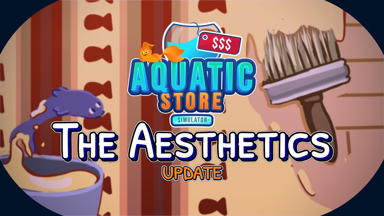 Aquatic Store Simulator - The Aesthetics Update Trailer