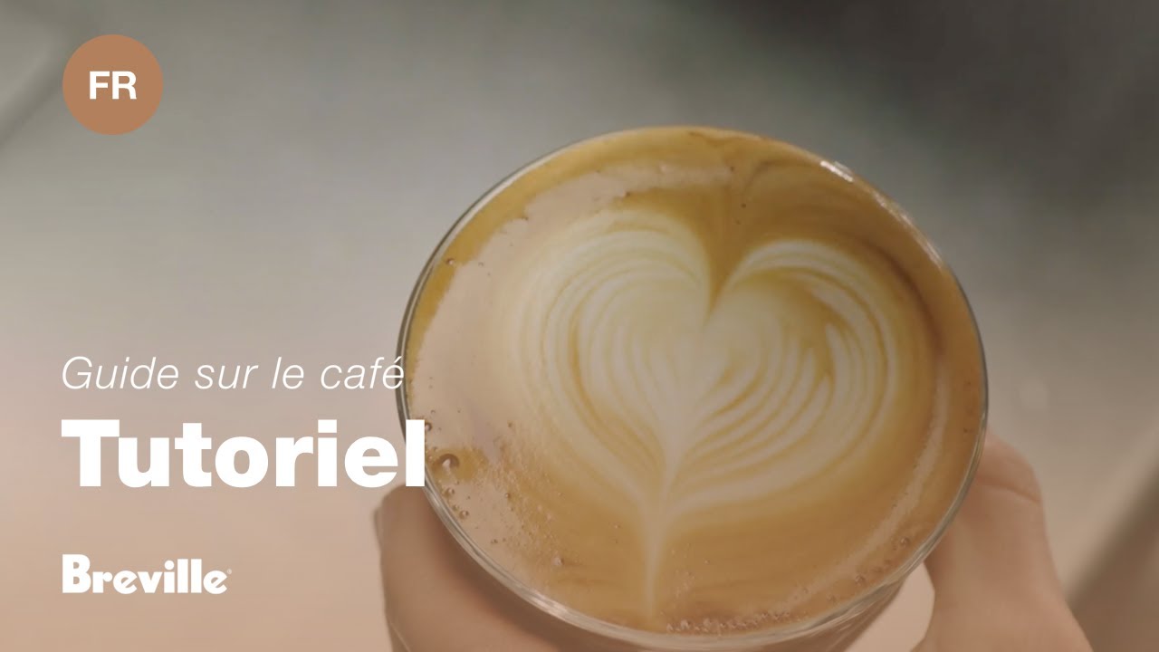 Guide didactique du café Breville - Comment créer de l’art latté : le cœur