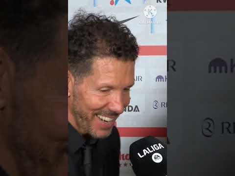 Reacción del Cholo Simeone Atlético 3-2 Rayo Vallecano