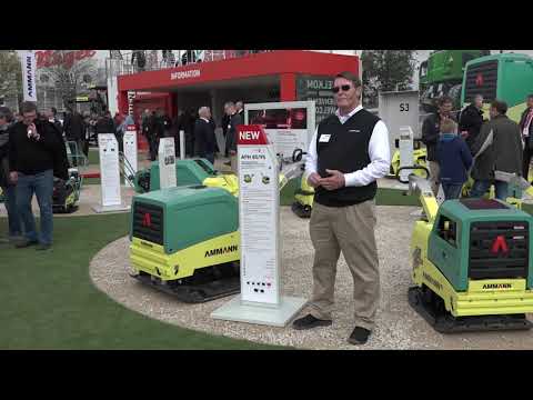 Ammann  New APH Vibratory Plates by AmmannTV @ bauma 2019