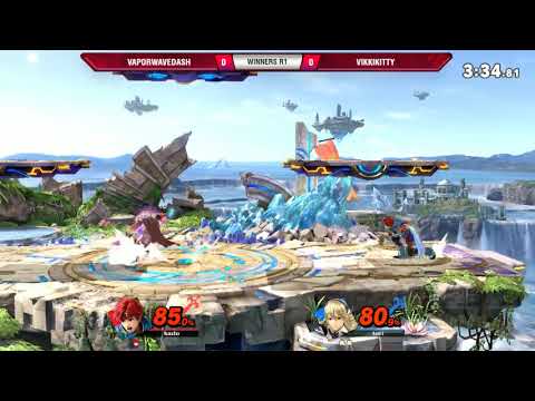 VS Weekly 12/13/18 - Winners R1 - VaporWaveDash (Roy) vs VikkiyKitty (Corrin) - Smash Ultimate