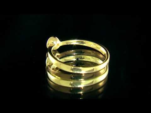 DR023 0.07 Carat Bezel Set Round Cut Solitaire Diamond Engagement Ring