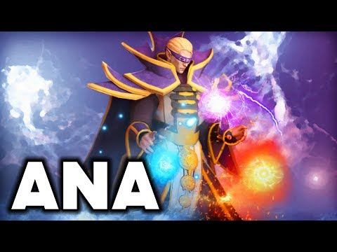 ANA - Invoker - Dota 2 Full Gameplay
