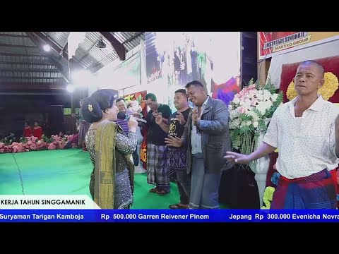 LAGU KARO TERANG BULAN - ICHE BR GINTING | Kerja Tahun Singgamanik Kec. Munte 2025