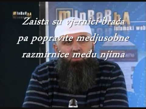 Zaista su vjernici braća pa popravite medjusobne razmirnice