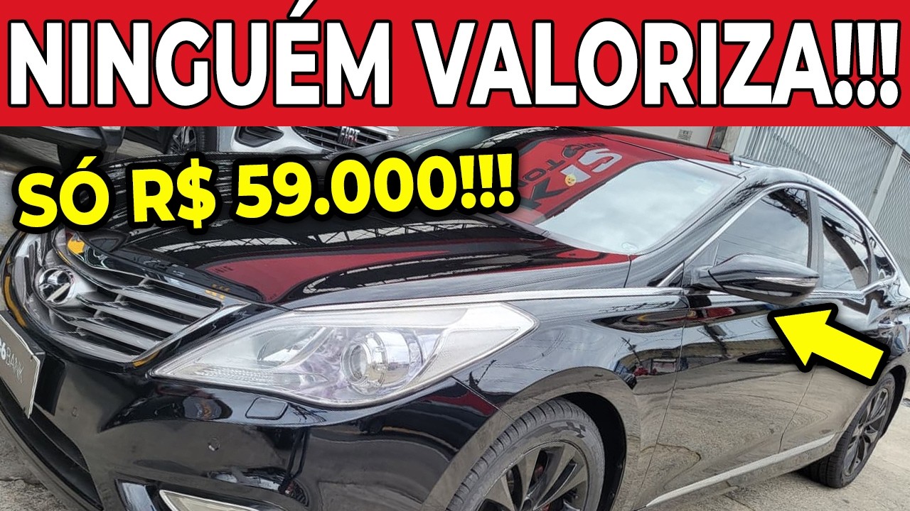 🔥 5 HYUNDAIS BARATOS QUE VÊM CHEIOS DE OPCIONAIS E VALEM CADA CENTAVO!