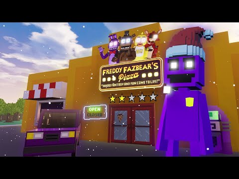 Creating MY OWN FNAF PIZZERIA As WILLIAM AFTON!!