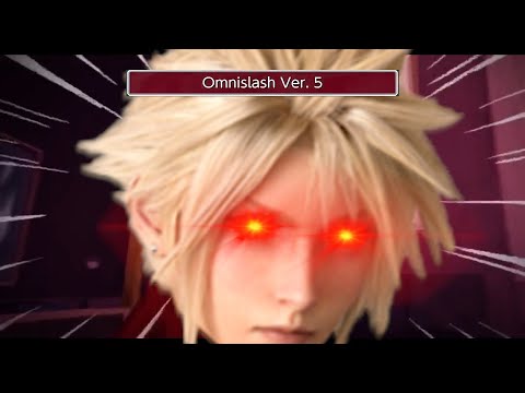 Cloud's Omnislash Ver. 5 in Furry Form