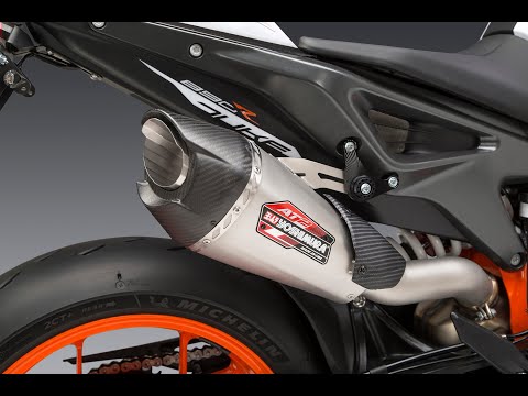 Yoshimura AT2 Street Slip On SS Exhaust Pipe Works KTM 790 Duke 890 Duke R 9