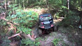 preview picture of video 'RZR-S with Turbo takes on the Branch Crossing at Sandtown Ranch'