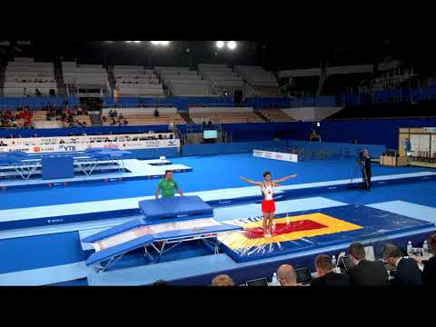 CABRAL Diogo (POR) M - 2019 Trampoline Worlds, Tokyo (JPN) - Qualification Double Mini R2