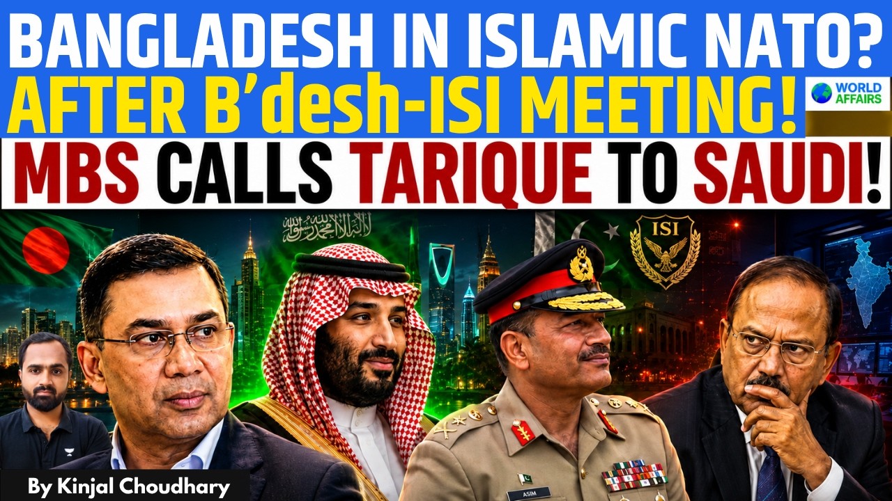 Bangladesh In Islamic NATO? MBS CALLS Tarique After SECRET ISI Meeting - Makkah Pact Expands? Kinjal