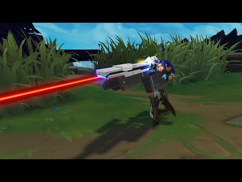 Pulsefire Caitlyn's Ultimate In Slow Motion
