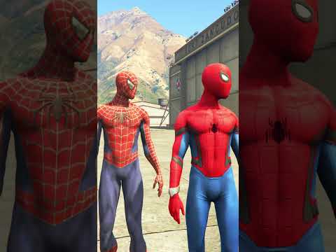 VENOM vs RANDOM SUPERHERO FIGHT | GTA V MODS 🔥 #gta5 #shorts #venom