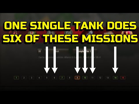 This tank completes SIX OBJ. 279 MISSIONS.