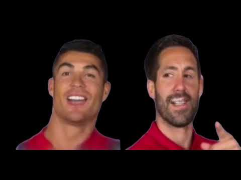 CR7 and Joao Moutinho Singing to each other