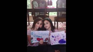 Maya and Anika sing You Are My Sunshine