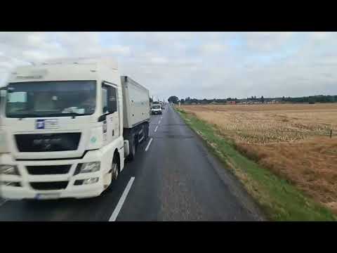 Driving in Slovakia, route 76, Sarovce - Kalná nad Hronom