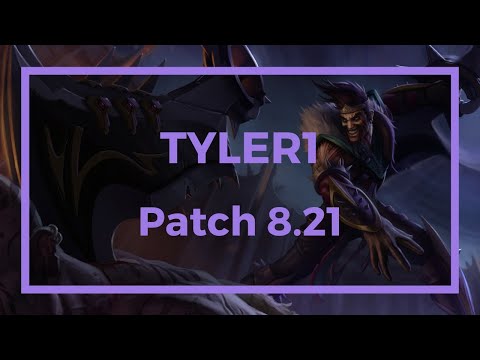 [Tyler1] ADC Draven vs Xayah - Patch 8.21