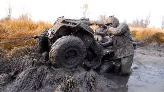 ПО УШИ В ГРЯЗИ КВАДРОЦИКЛЫ YAMAHA GRIZZLY И BRP !!!