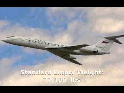 Tupolev Tu-334-220  Commercial Passenger Jet -  Features Specs