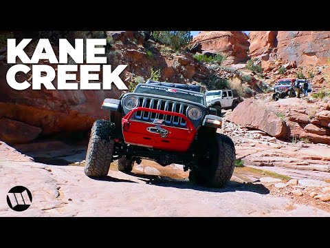 MOAB Kane Creek Easter Jeep Safari JL Wrangler Fun Run with EVO