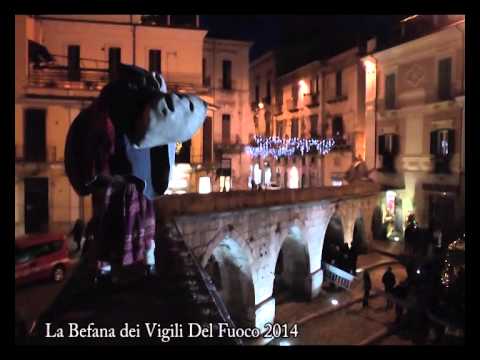 SPECIALE BEFANA DEI VIGILI DEL FUOCO A SULMONA 2014