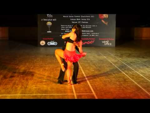 Bachata by Angela Fayth with Arun S LVDS, Chennai