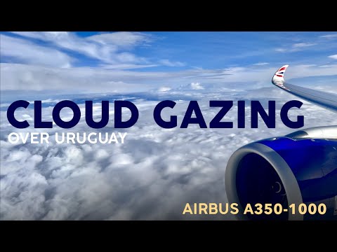 CLOUD SURFING with British Airways 🛫 AIRBUS A350-1000 to Buenos Aires! 🌤【4K In Flight Video】