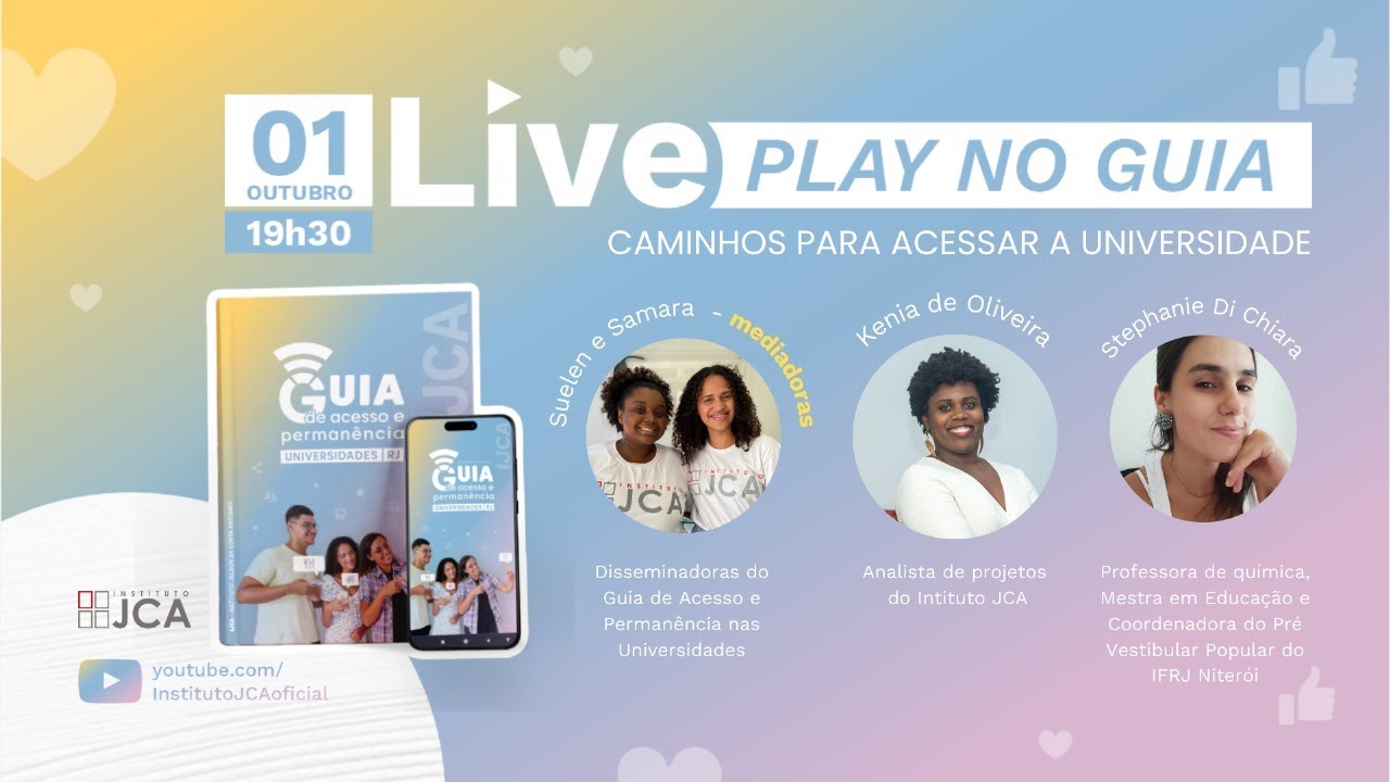 Play no guia - Caminho para acessar a universidade